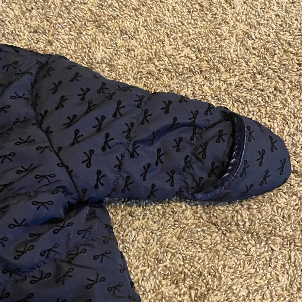 Starting Out Hooded Baby Snowsuit Winter Coverall Navy Blue 3-6 Months Bunting
